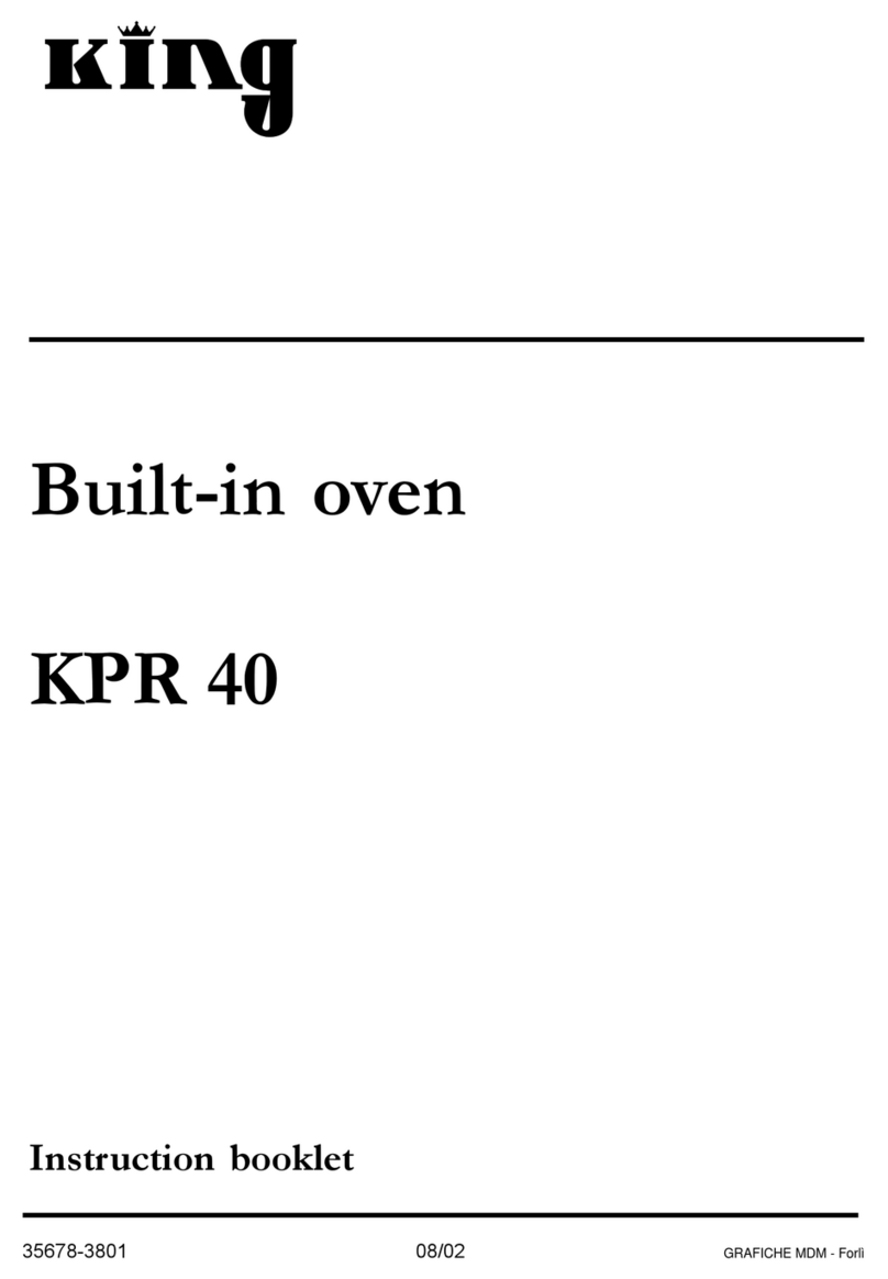 KING KRP 40 Instruction booklet