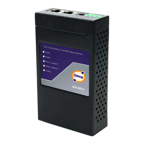 ORiNG IDS-5612 Series User manual ORiNG IDS-5612 Series User manual