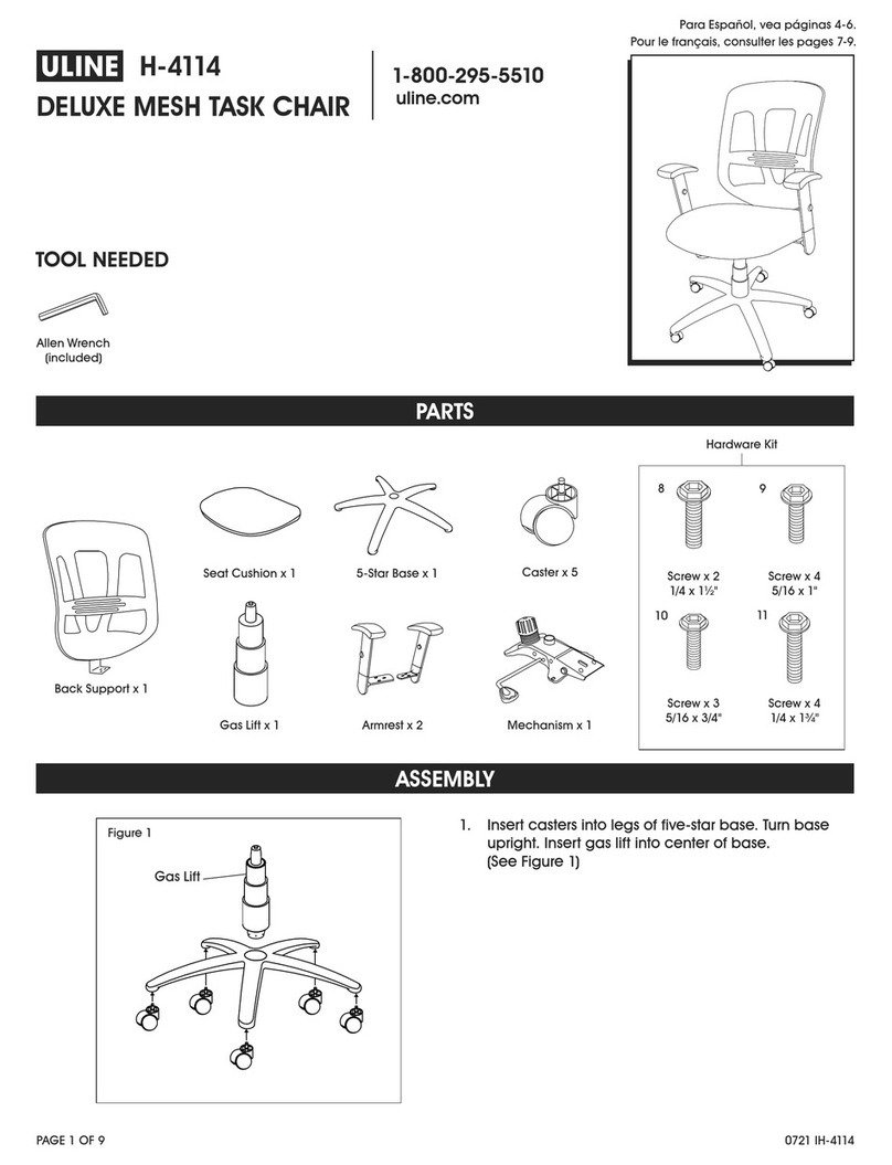 U-Line H-4114 User manual U-Line H-4114 User manual