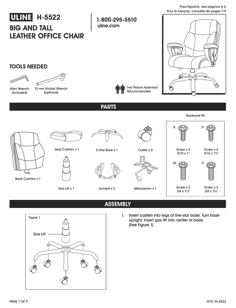 U-Line H-5522 User manual U-Line H-5522 User manual
