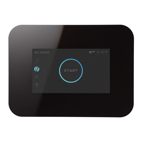 mr. steam iSteam Controls Installation, operation & maintenance manual