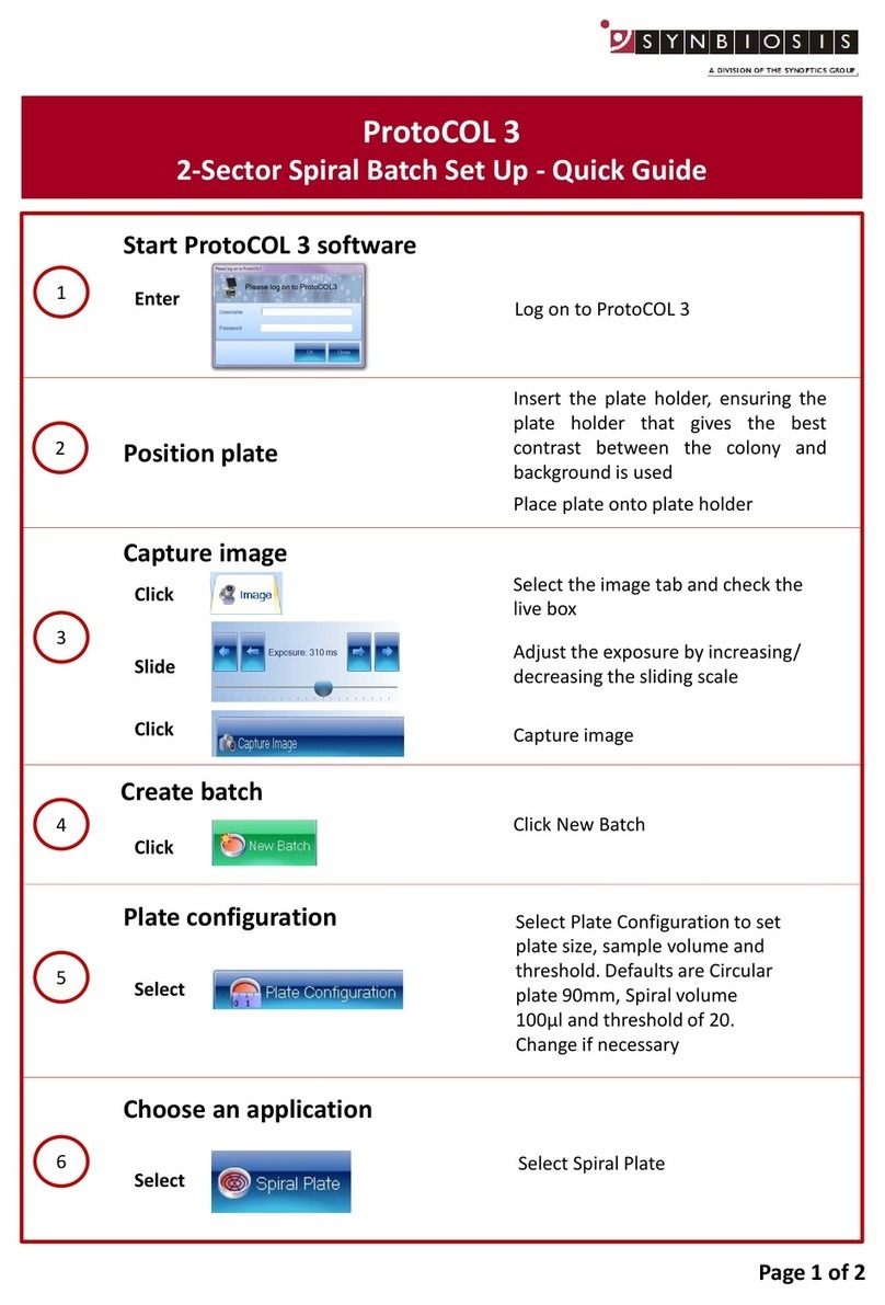 SynOptics SYNBIOSIS ProtoCOL 3 quick guide