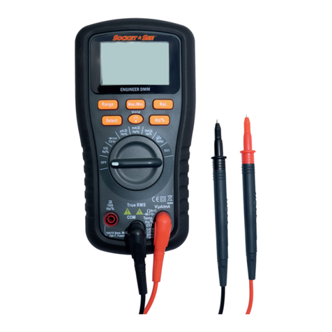 Socket & See ENGINEER DMM Instruction manual & specification