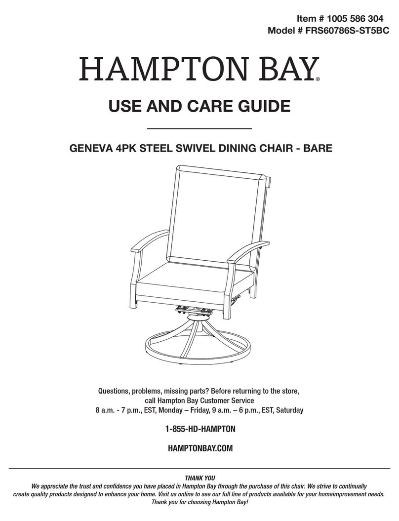 HAMPTON BAY GENEVA FRS60786S-ST5BC User manual