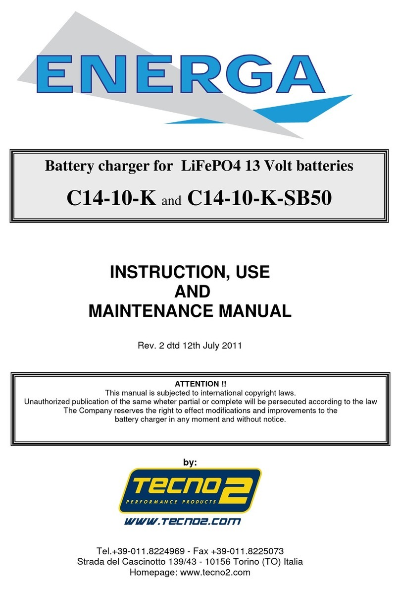 Energa C14-10-K Instruction, use and maintenance manual Energa C14-10-K Instruction, use and maintenance manual