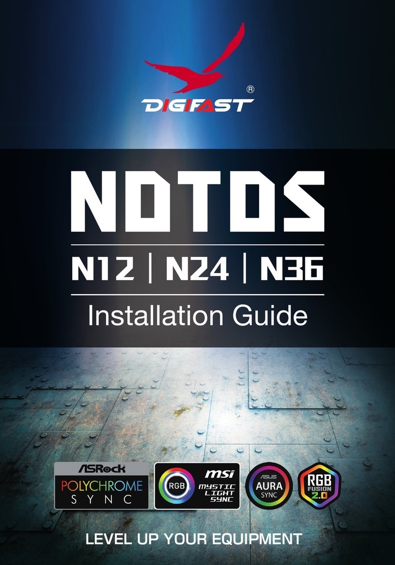 Digifast NOTOS N12 installation guide