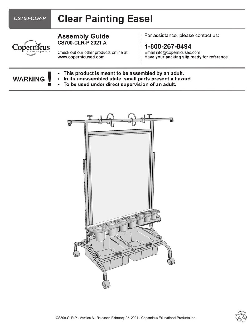 Copernicus CS700-CLR-P Assembly guide