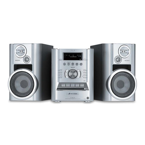 Sony SS-CHP7 User manual