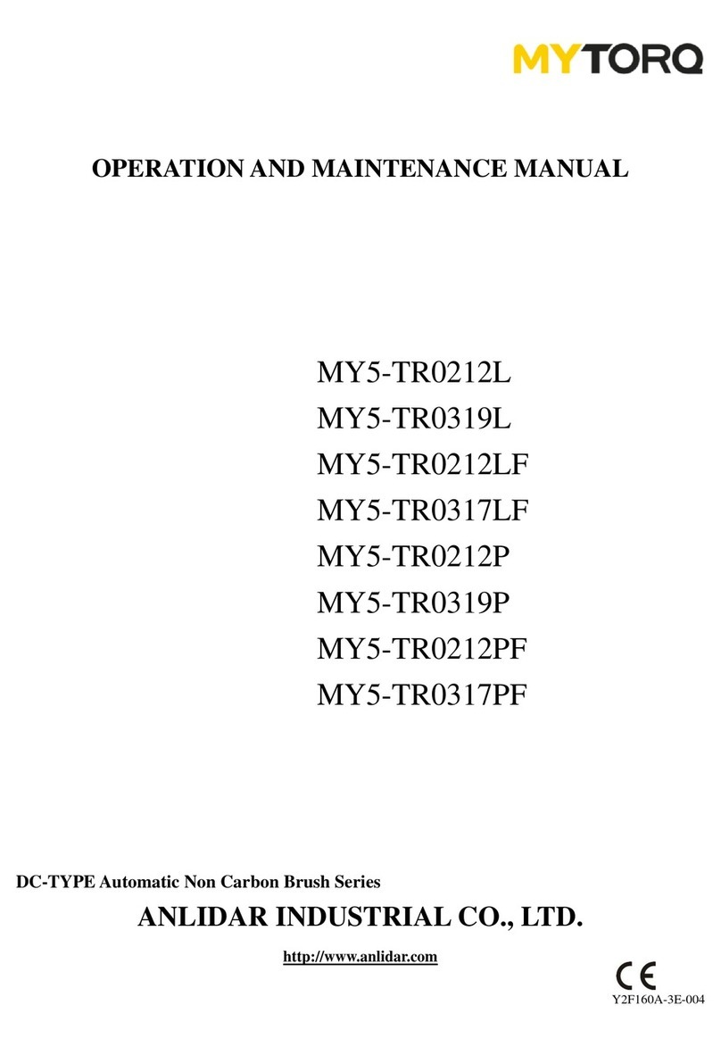 ANLIDAR MYTORQ MY5-TR0212L Operation and maintenance manual