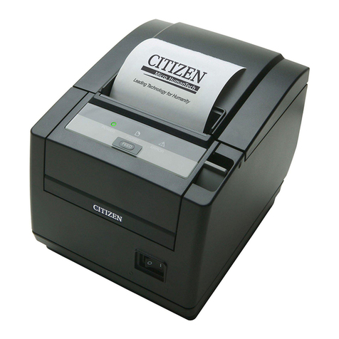 Citizen CT-S601 II User manual