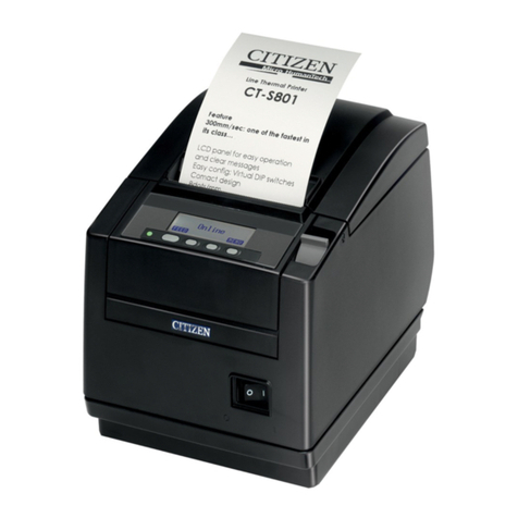 Citizen CTS801IIN3NEBPXX User manual