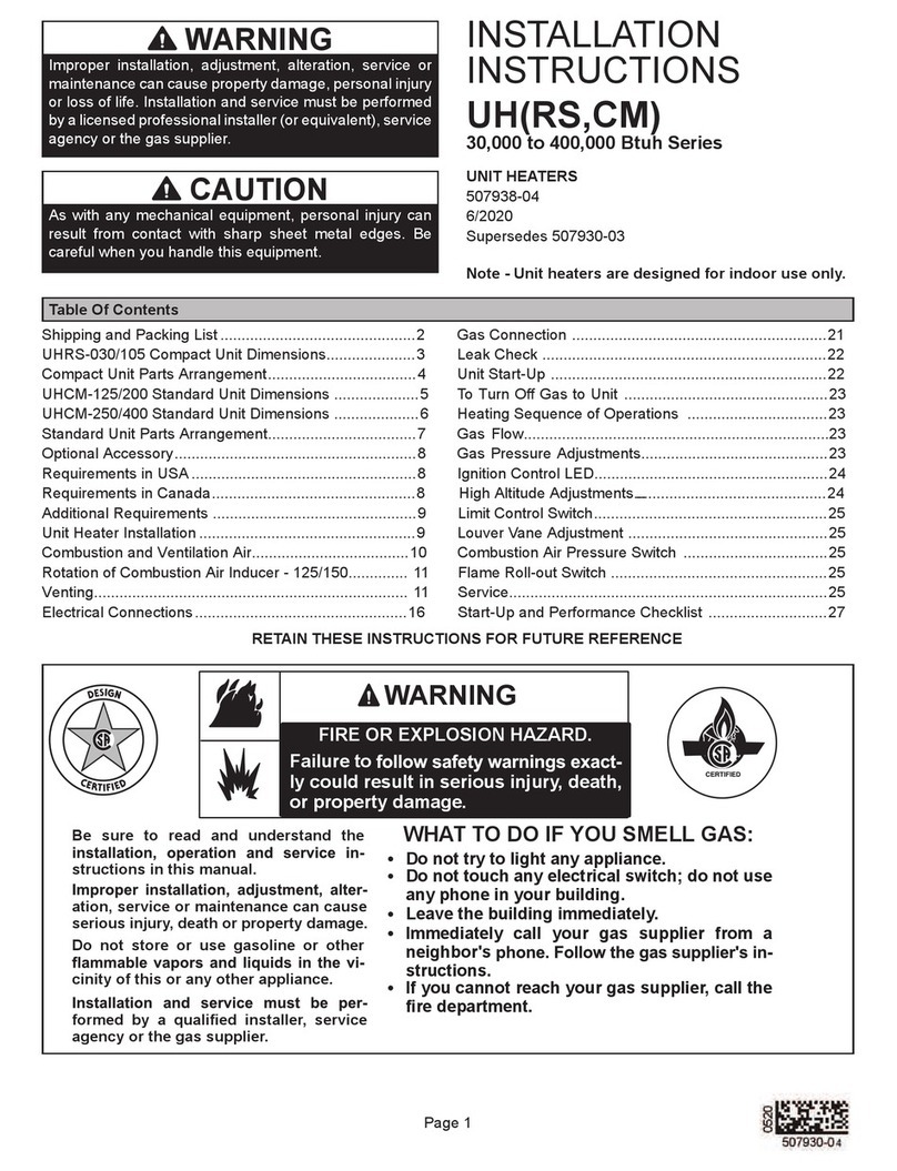 Adp UHRS-030A installation instructions