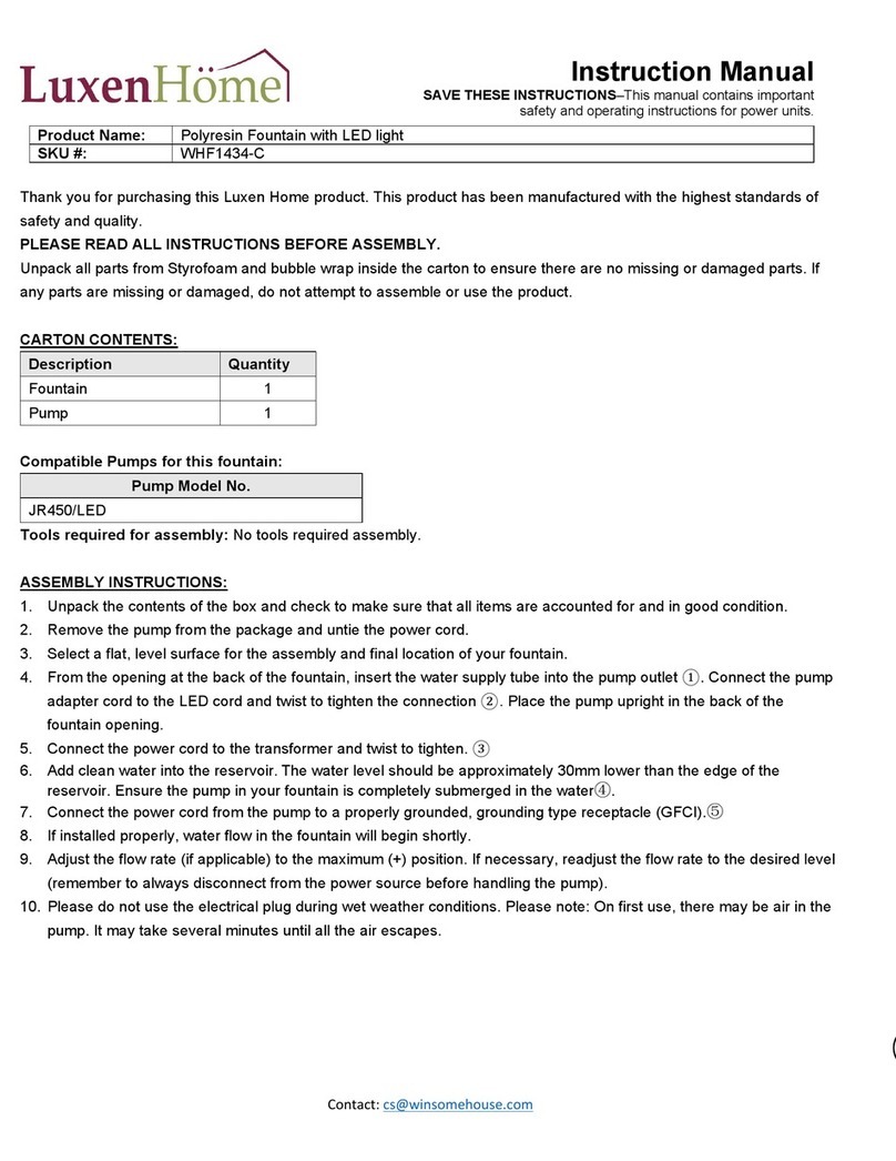 LuxenHome WHF1434-C instruction manual