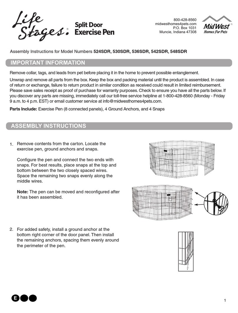 Midwest Life Stages 524SDR Assembly instructions