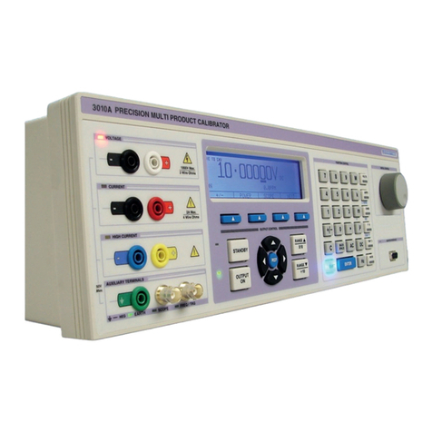 Transmille 3000A Series Calibration manual