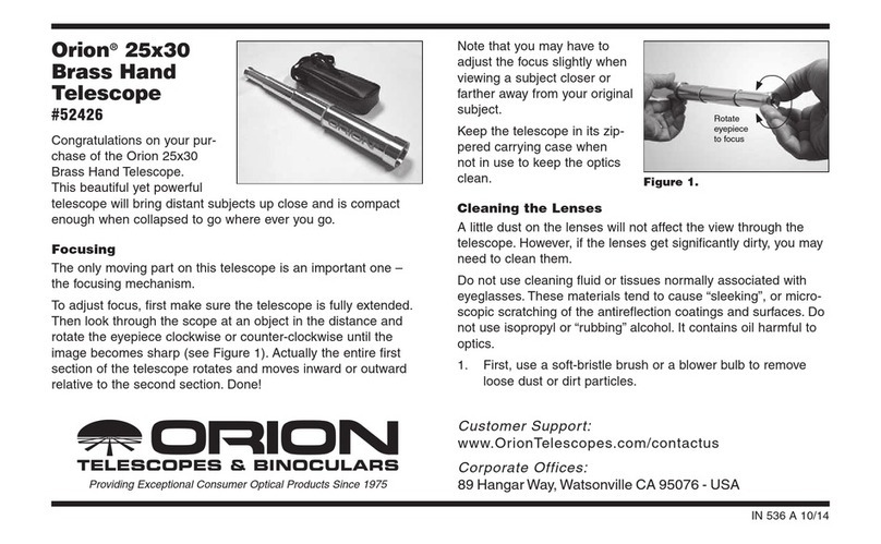 Orion 52426 User manual