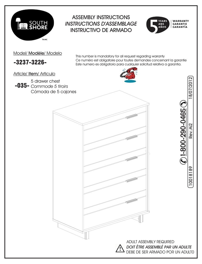 SouthShore 3237035 User manual