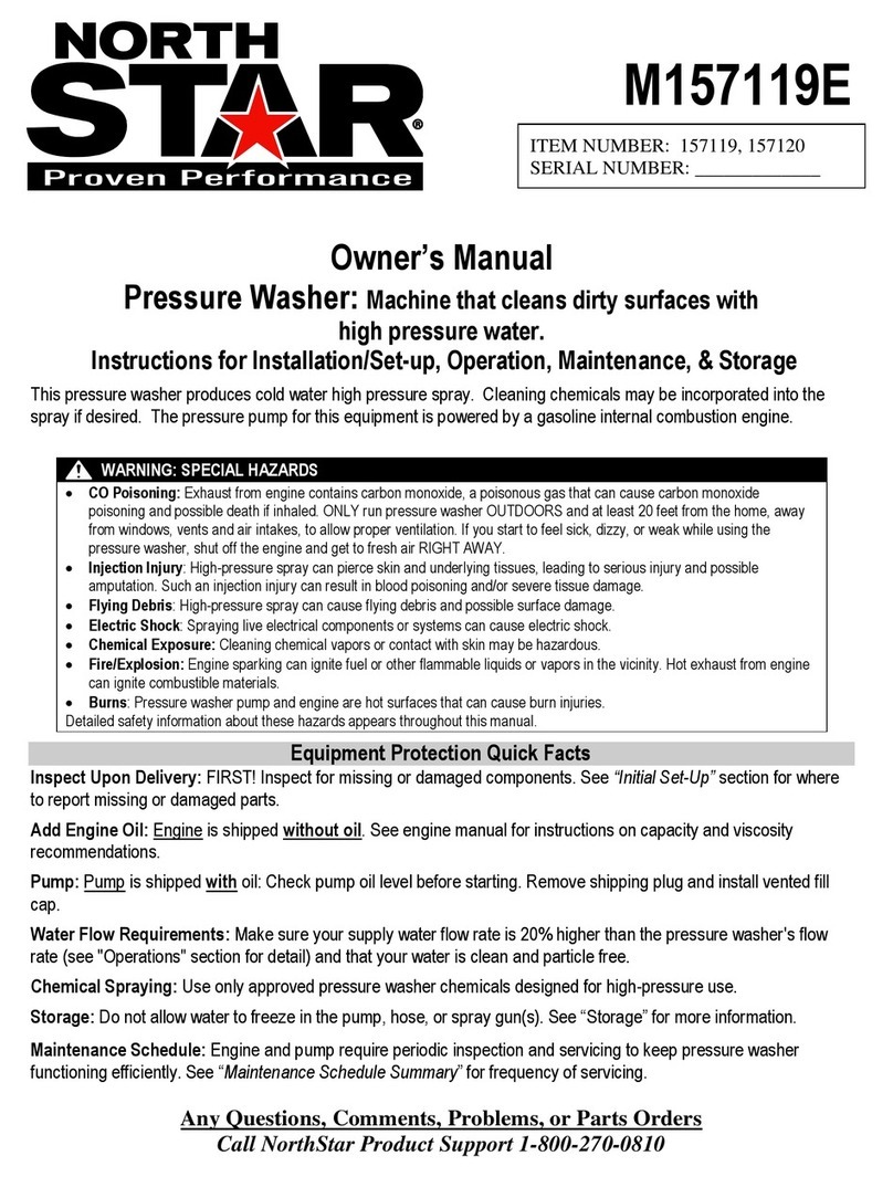 NorthStar M157119E owner's manual