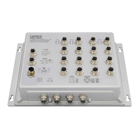 Lantech IPES/IES-5416T Series User manual Lantech IPES/IES-5416T Series User manual