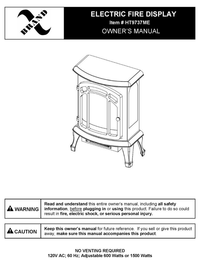 Xbrand HT9737ME owner's manual