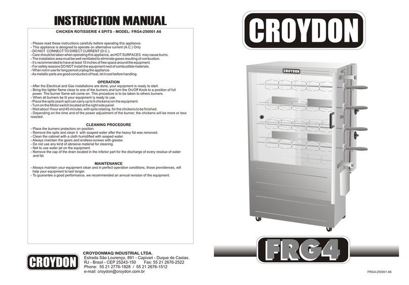 croydon FRG4 User manual croydon FRG4 User manual
