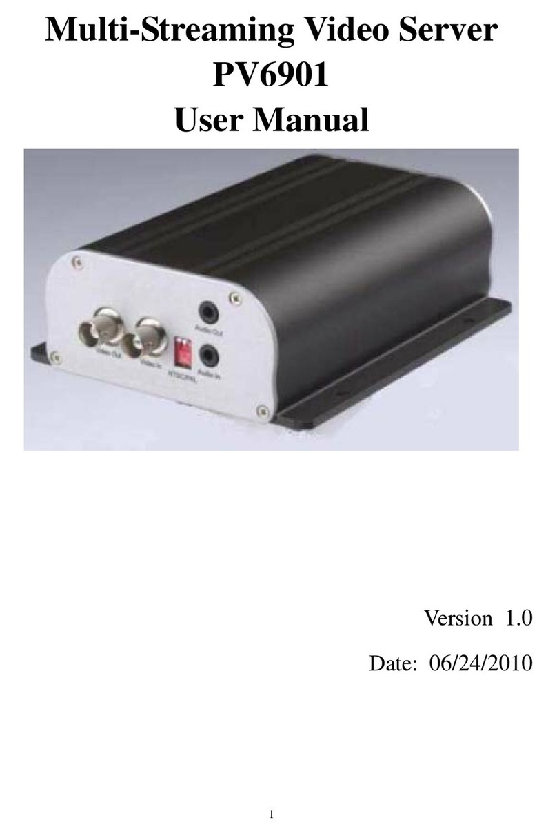 PiXORD PV6901 user manual