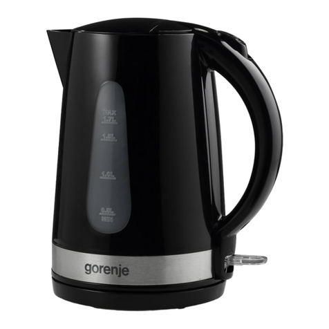 Gorenje K17BK User manual Gorenje K17BK User manual