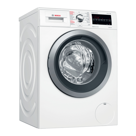 Bosch WVG30460TH Specification sheet