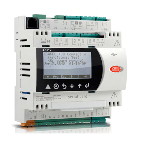Carel pCO compact PCOX000AA0 Technical leaflet