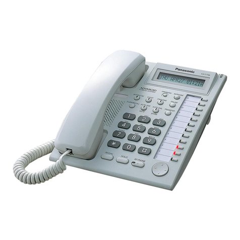 Panasonic KX-T7730CA User manual