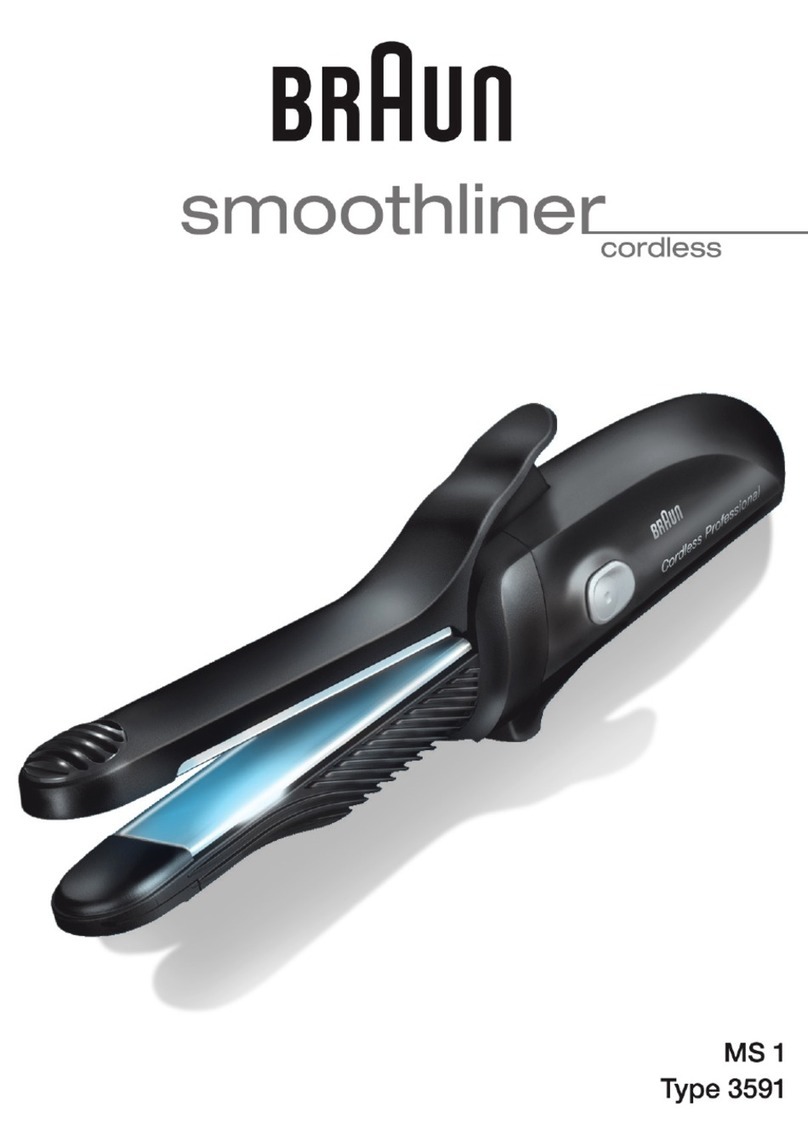 Braun Smoothliner MS 1 User manual