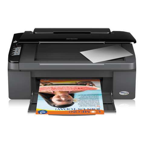 Epson Stylus Printer SX100 User manual