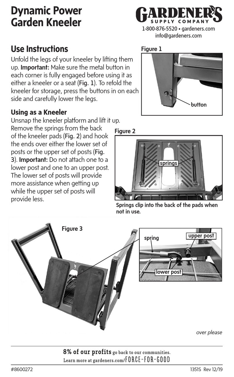 Gardeners 8600272 quick start guide