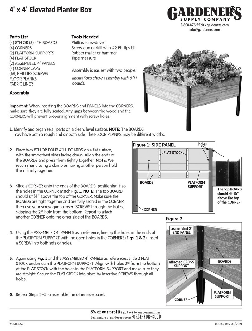 Gardeners 8610909 User manual Gardeners 8610909 User manual