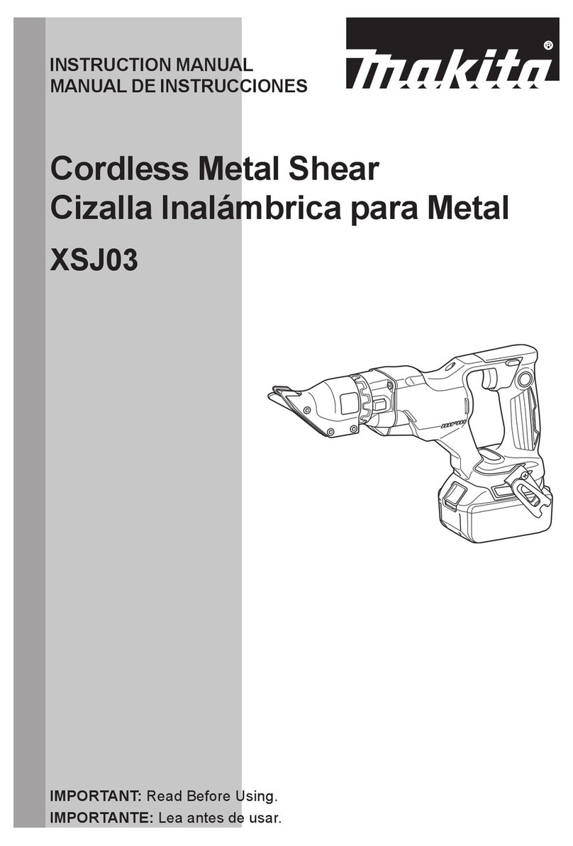 Makita XSJ03Z instruction manual