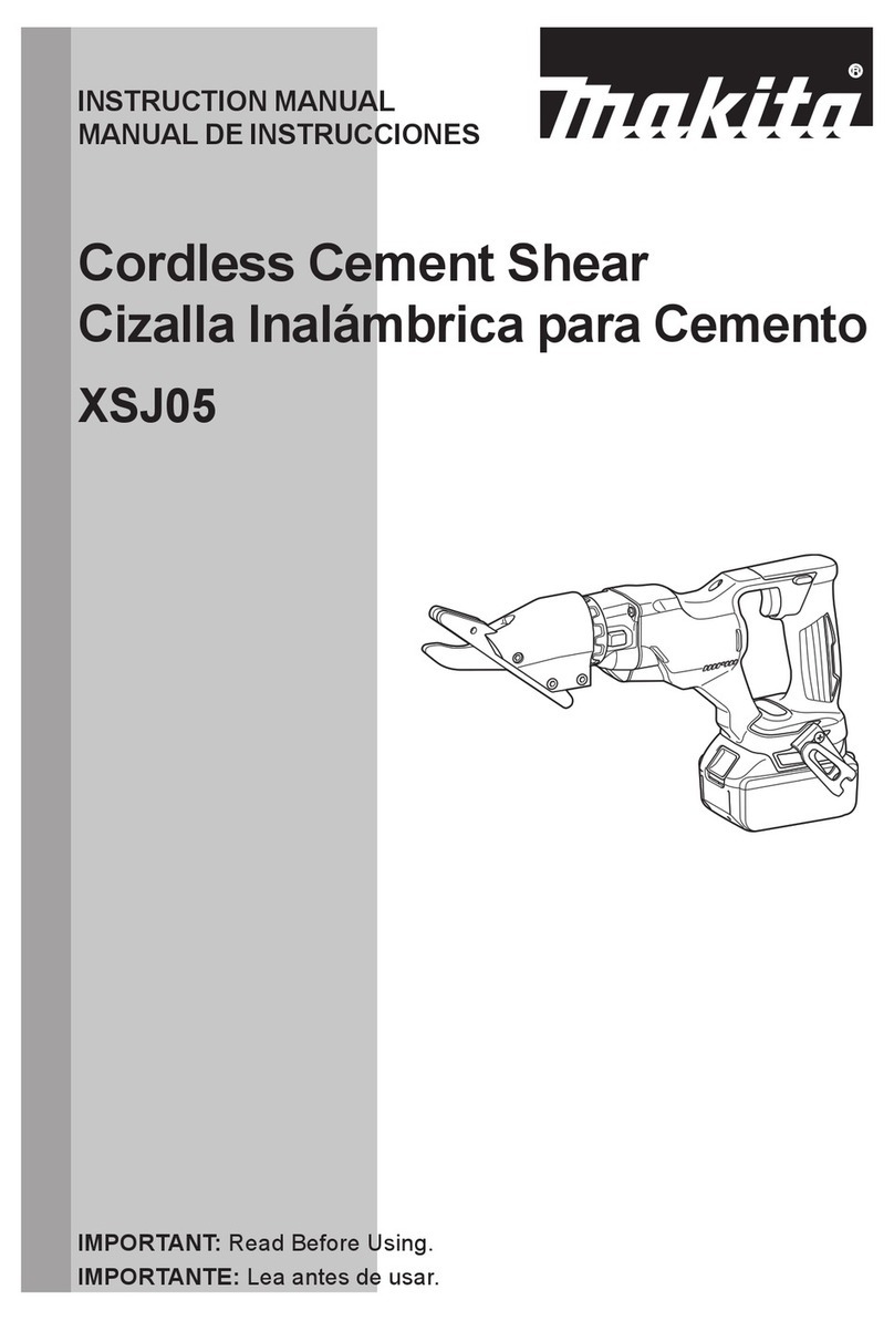 Makita XSJ05 instruction manual