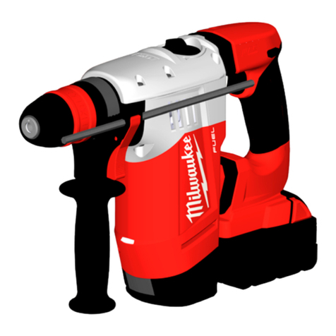 Milwaukee M18 CHPX User manual
