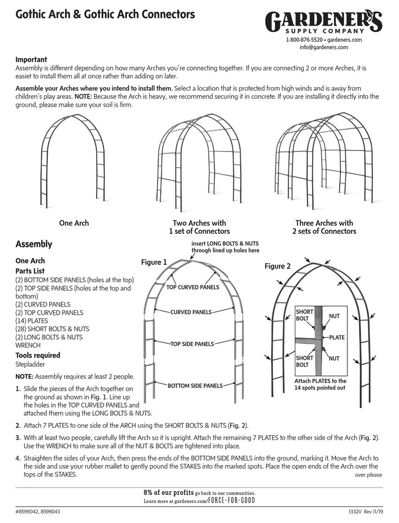 Gardeners 8599042 quick start guide Gardeners 8599042 quick start guide