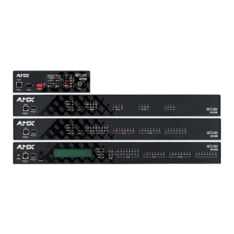 Harman AMX NETLINX NX Series Hardware reference manual