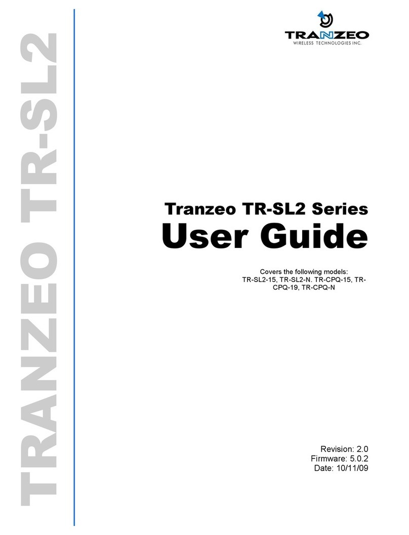 Tranzeo TR-SL2 Series user guide