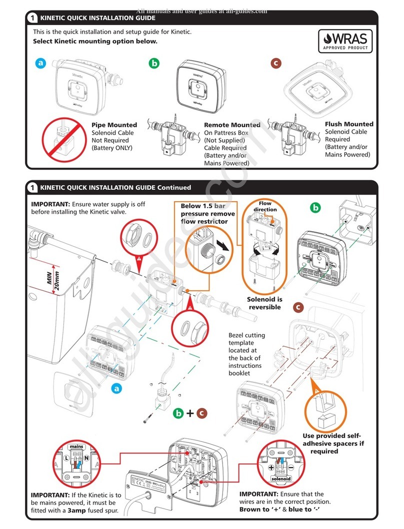 Thomas Dudley Kinetic Quick installation guide