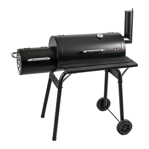 Mayer Barbecue RAUCHA MS-100 BASIC Assembly instructions Mayer Barbecue RAUCHA MS-100 BASIC Assembly instructions