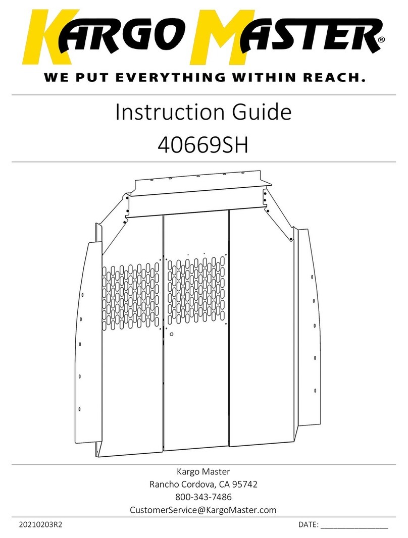 Kargo Master 40669SH Instruction guide