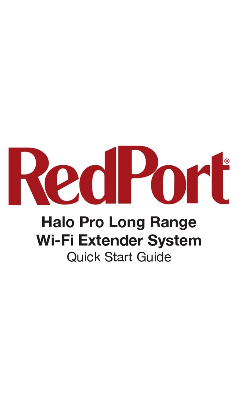 RedPort Halo Pro quick start guide