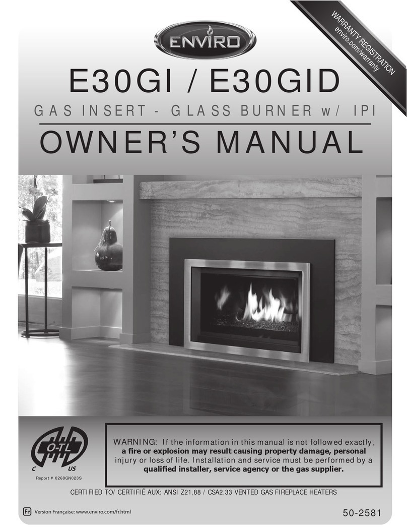Enviro E30GID owner's manual