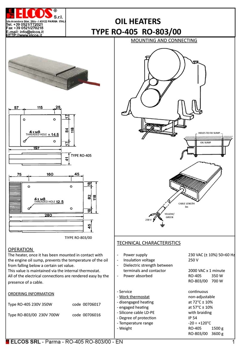 ELCOS RO-405 quick start guide ELCOS RO-405 quick start guide