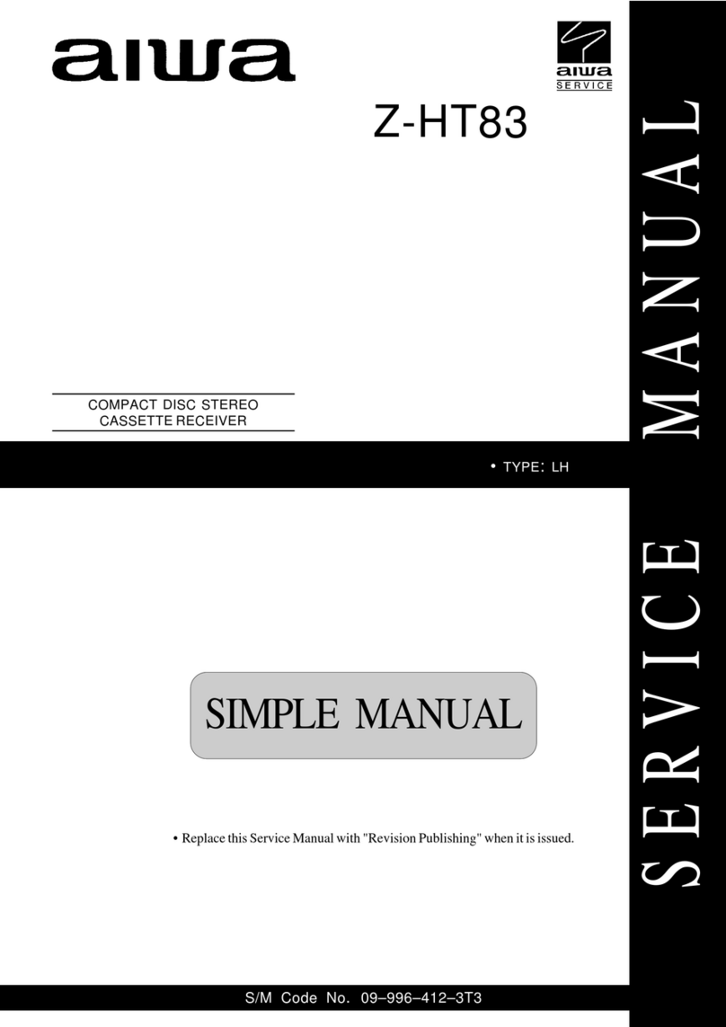 Aiwa Z-HT83 User manual