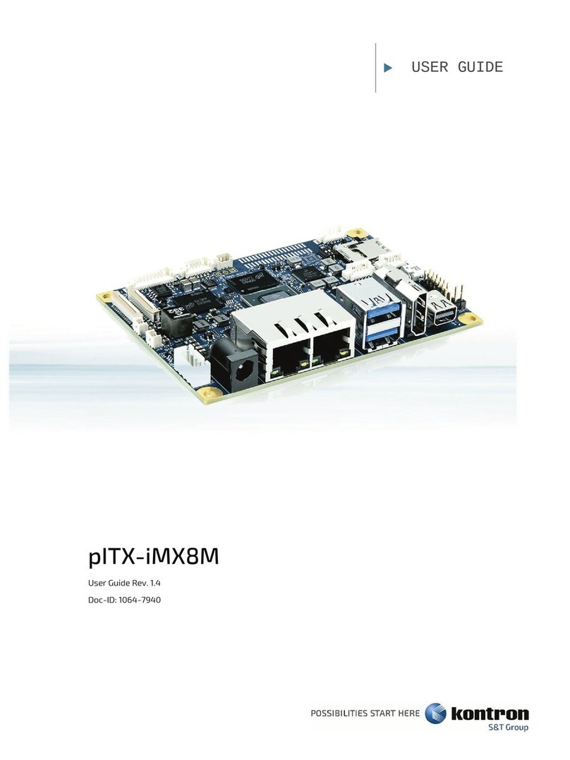 S&T Kontron pITX-iMX8M user guide