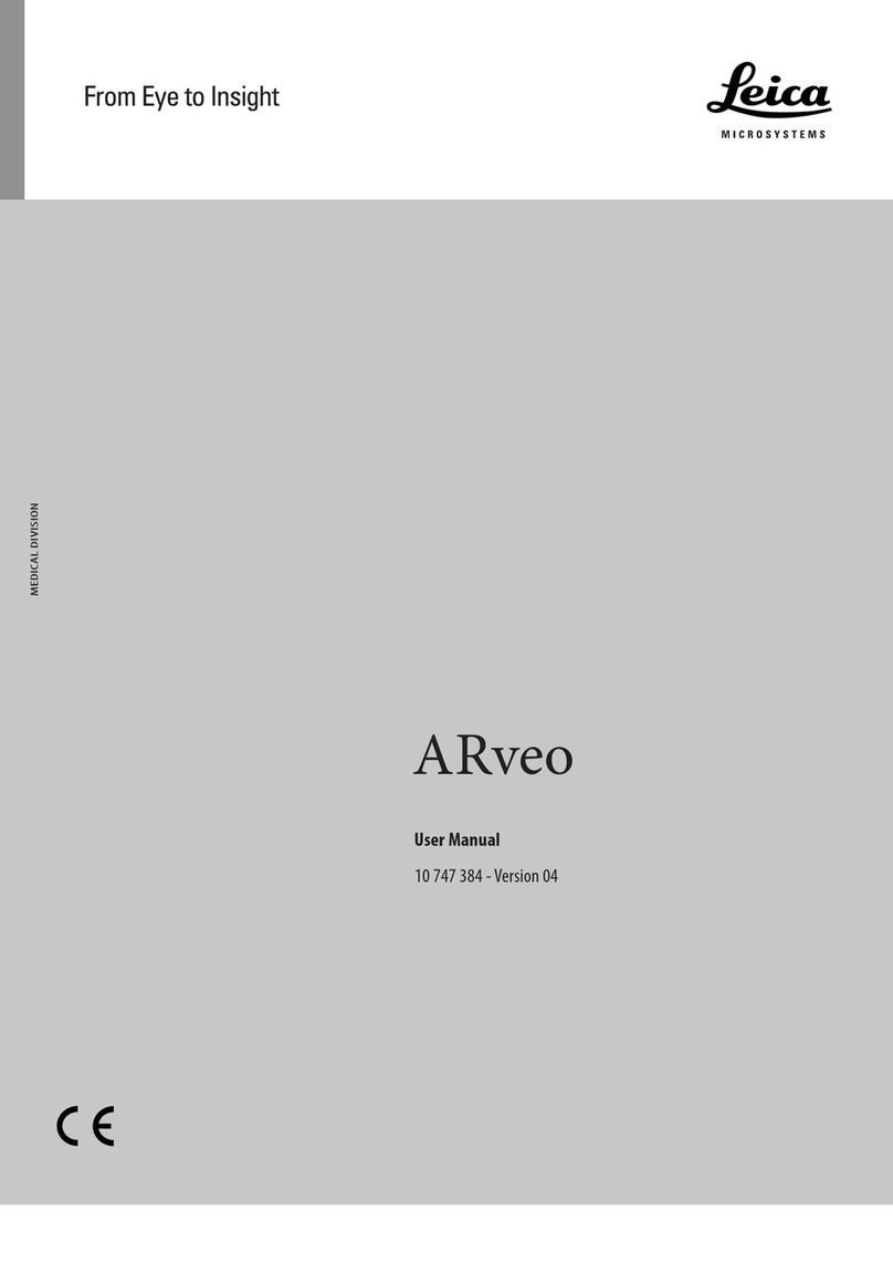 Leica ARveo user manual