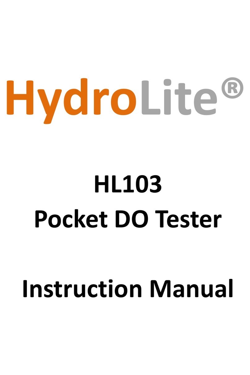Trace2O HydroLite HL103 instruction manual